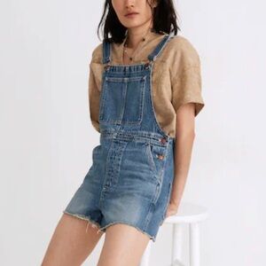 Madewell Adirondack Short Overalls